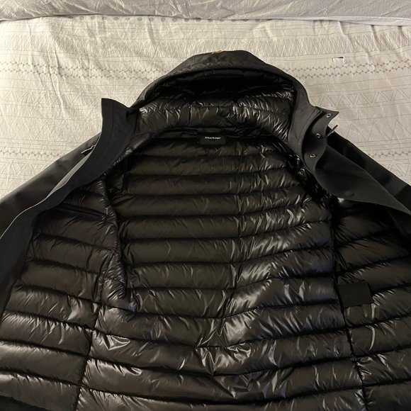 Mackage Black Hooded Down Parka with Removable Down Liner - Picture 4 of 8